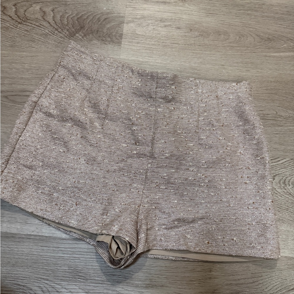 BCBGeneration High Waist Tan Shorts